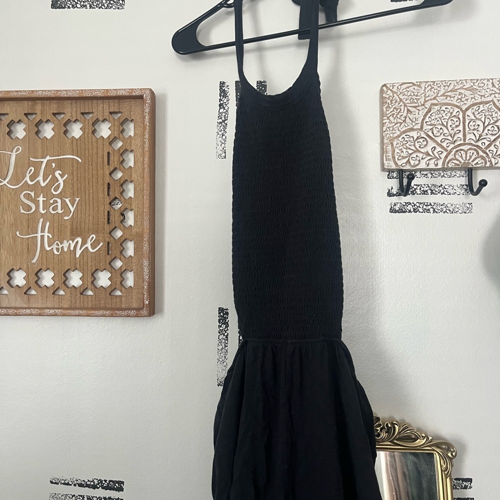 Aerie Halter Wide Leg Jumpsuit